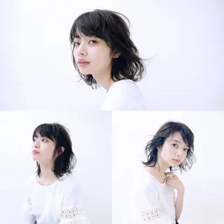 ミディアム カラー パーマ メンズ 🌱ケミカル美容師 未来を綺麗に🌱優吾のヘアスタイル