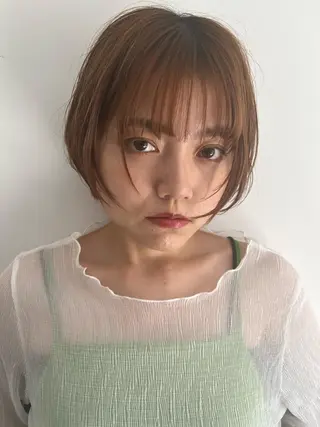 ショート ボブ/ショート/レイ ヤーセトcovo代表のヘアスタイル