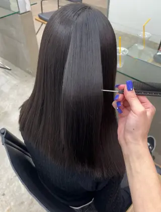 ミディアム XIA AIMIのヘアスタイル