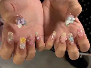 ネイル 渋谷T&B ロング ネイル/ユキ🤎のネイルデザイン