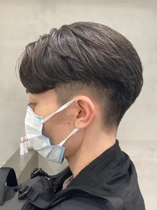 ショート パーマ メンズ SENTA✨メンズ パーマ✨fifth栄のヘアスタイル
