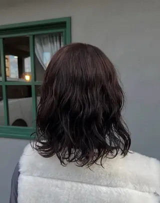 ミディアム SHION泉大津 似合わせ特化のヘアスタイル