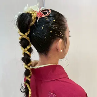 ロング ヘアアレンジ 🍒Natsuka /ガーリー/アレンジのヘアスタイル