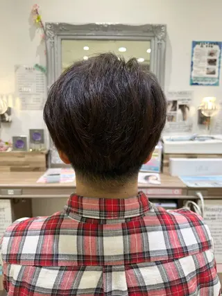 メンズ Miyu🦄ash カット/まつげのヘアスタイル