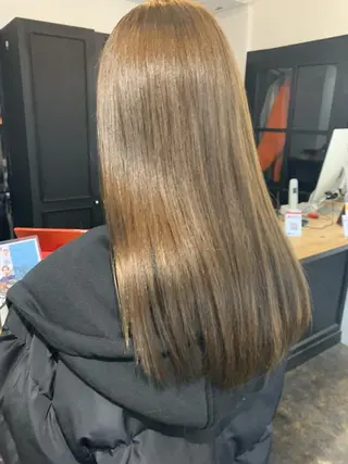 ロング 初めてでも失敗しない 透明感カラー　Miiのヘアスタイル