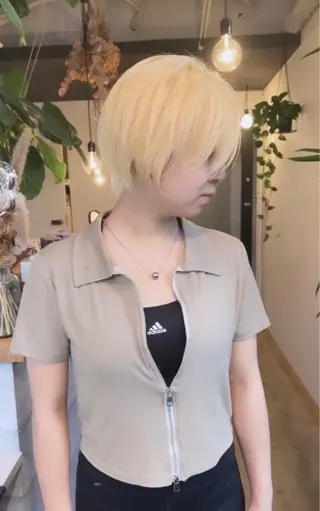 ショート ノサカ ミワコのヘアスタイル