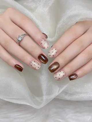 ネイル あ きのネイルデザイン