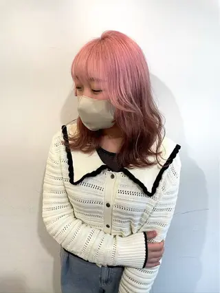 ミディアム Honoka👧🏼 ルーツ、グラデ特化のヘアスタイル
