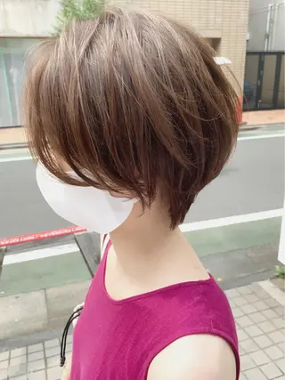 ショート 大人女性ショート専門 tomodaのヘアスタイル