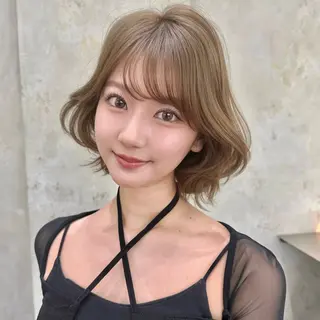 ショート 本田 奈穂美のヘアスタイル