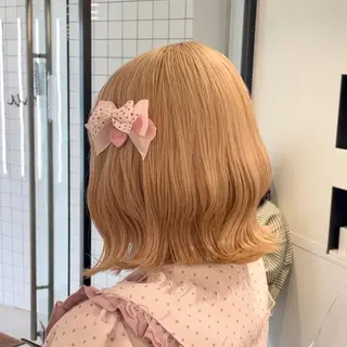 ミディアム カラー パーマ ヘアアレンジ メンズ キッズ ネイル マツエク・マツパ アイブロウ mona/ ストレートスタイル✨のヘアスタイル