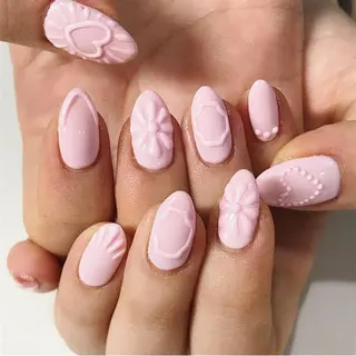 ネイル 渋谷/チップ長さ出し 👑アプレgel-xのネイルデザイン