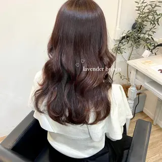 セミロング mai 🎀 /  暖色カラー♡のヘアスタイル