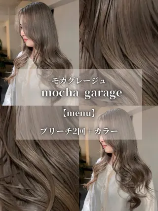 ロング カラー ナチュラルカラー/ ハイトーン AMIのヘアスタイル