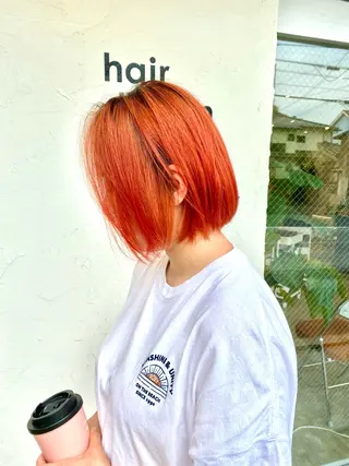 ミディアム Sabby氏川洸希 パーマのヘアスタイル