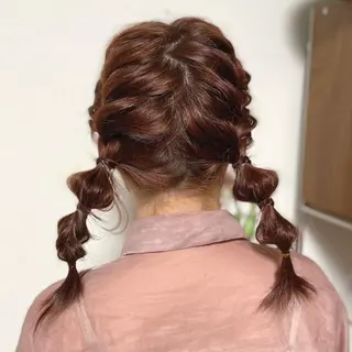 ヘアアレンジ イーチブライト EachBrightのヘアスタイル