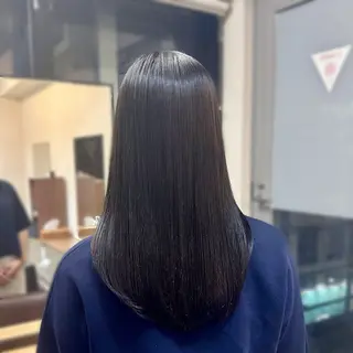 ロング 縮毛矯正/トレンド カラー🎀✨MIHOのヘアスタイル