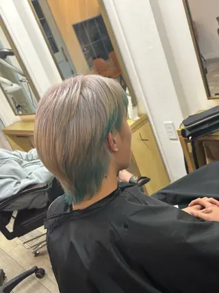 カラー 松村 蓮斗のヘアスタイル