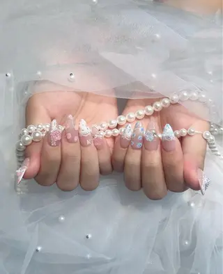 ネイル 𝒚𝒖𝒛𝒖 ˖ ࣪⊹のネイルデザイン