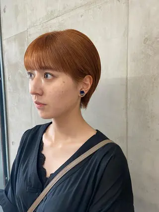 ショート カラー SALTWATER AYARIのヘアスタイル