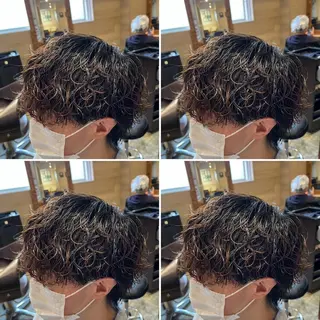 パーマ メンズ メンズパーマ特化 望月謙二郎のヘアスタイル