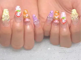 ネイル MAKI🍑堺筋本町 韓国ガーリー|定額のネイルデザイン