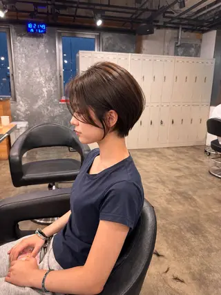 ショート 🩵必ず可愛く ボブ／ショート🩵のヘアスタイル