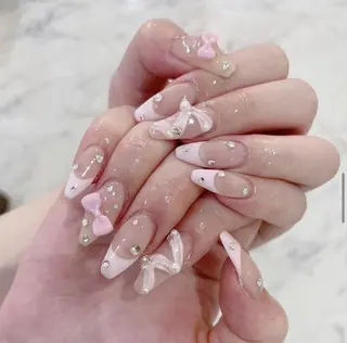 ネイル Lee Nails チップ長さだし専門店のネイルデザイン