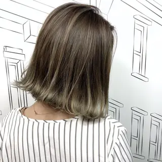 ミディアム レイヤー⭐️カラー ⭐️平川雅史のヘアスタイル
