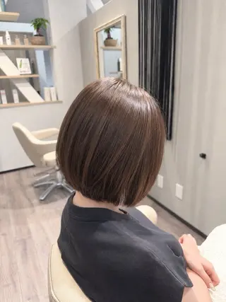 ショート 艶髪カラー/髪質改善 細貝 舞利のヘアスタイル