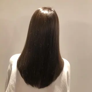 ロング 藤田 遼のヘアスタイル