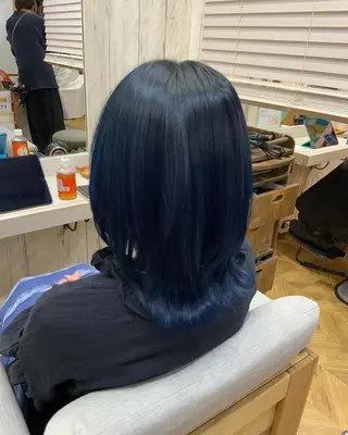 ショート カラー パーマ ヘアアレンジ メンズ キッズ ネイル マツエク・マツパ Saffyハリウッド トリートメント◎のヘアスタイル