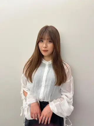 ロング カラー 韓国好き🇰🇷 美容師MIKUのヘアスタイル