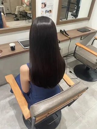 セミロング 朝5分でキマる艶髪 /ヤマダのヘアスタイル