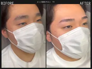 メンズ アイブロウ メンズ眉毛サロン 眉ラボの眉毛・アイブロウイメージ