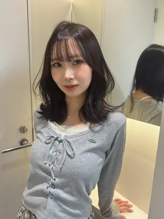 ミディアム ゆーだい🇰🇷韓国 🇰🇷×髪質改善のヘアスタイル