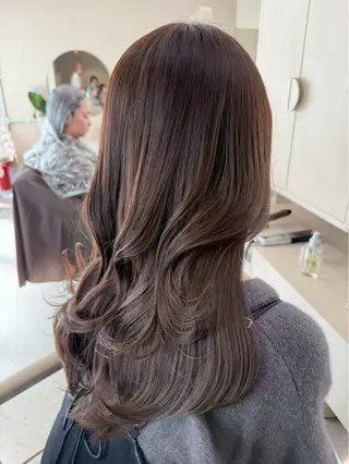 ロング カラー HINA カラーモデル募集中のヘアスタイル