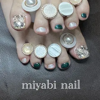 ネイル miyabi nail 桂川駅近くのネイルデザイン
