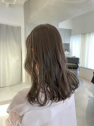 ミディアム カラー 🪞透け感&韓国ヘア 🪞honokaのヘアスタイル