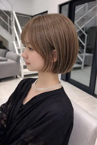ショート 小川 朋夏のヘアスタイル