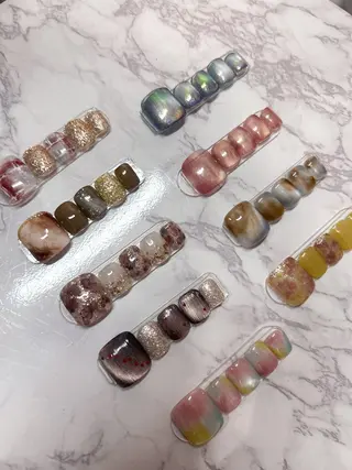 ネイル 𝑝𝑒𝑡𝑖𝑡 𝐾𝑎𝑛𝑛𝑎のネイルデザイン