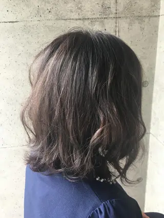 ミディアム 五郎川 七海のヘアスタイル