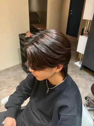 メンズ momoka/茶屋町 /艶髪カラーのヘアスタイル