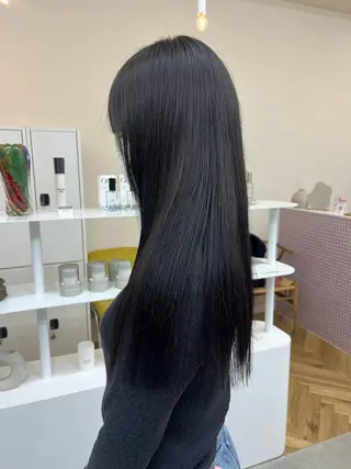 ロング yuka/ロング/ レイヤーカットモデルのヘアスタイル