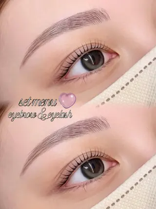 マツエク・マツパ mana🎀🪽 似合わせデザイン⸝⋆の眉毛・アイブロウイメージ