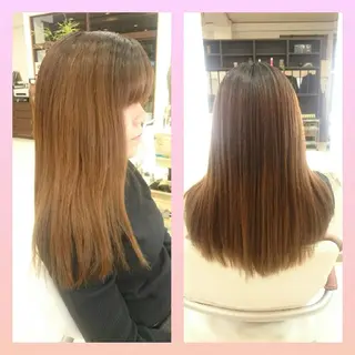 ロング キンジョウ エナミのヘアスタイル