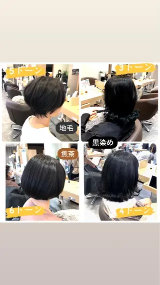 カラー 似合わせカットカラー 望月一生のヘアスタイル