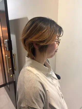 ショート 光岡 玲遠のヘアスタイル