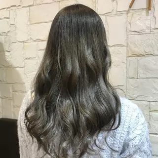 ロング カラー 🥛洒落髪小顔cut なら龍崎🥛のヘアスタイル