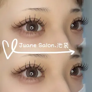 マツエク・マツパ 💗ジュアン💗 サロンのマツエク・マツパデザイン